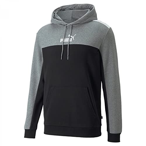 Puma Essential Block Hoody Kapuzenpullover Größe L von Puma