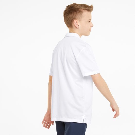 Puma Essential Halbarm Polo weiß von Puma