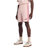 Puma Essentials+ Tape Herren Kurze Hosen - Rosa - Größe L - Baumwoll-Frottee von Puma