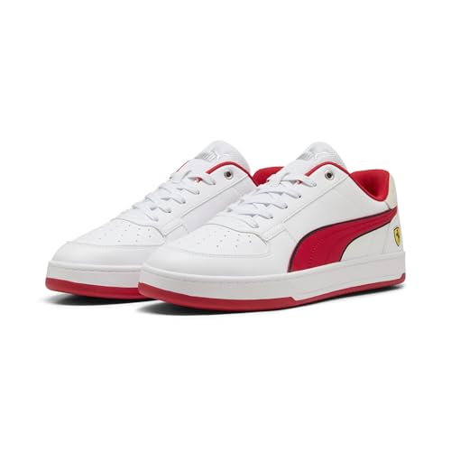 Puma Unisex Ferrari Caven 2.0 Schuhe, White-Rosso Corsa, 46 EU Puma Unisex Ferrari Caven 2.0 Schuhe, White-Rosso Corsa, 46 EU von Puma