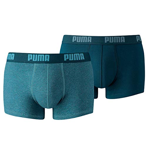 PUMA Herren Basic Trunks Badehose, Denim, M von PUMA