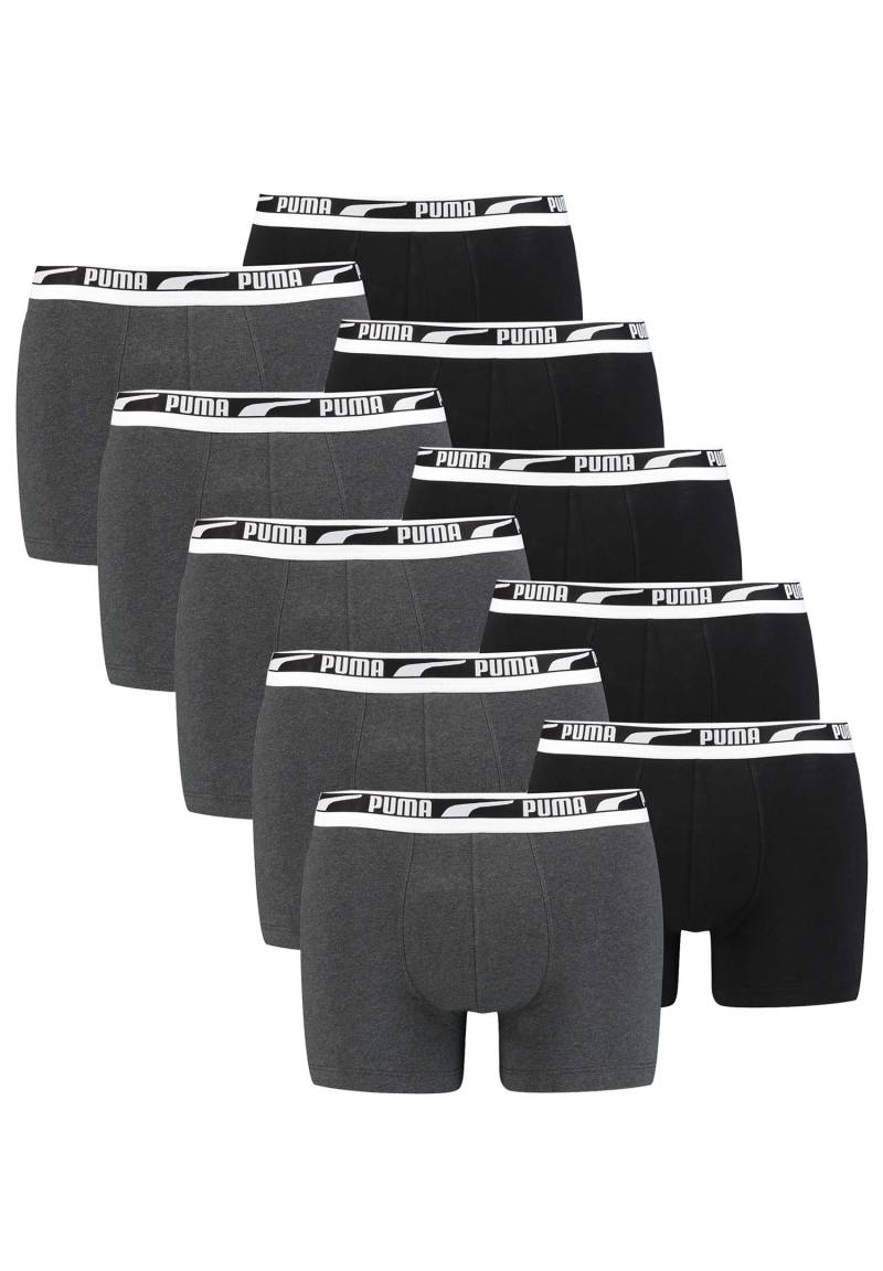 Puma Herren Boxer Boxershorts Men Unterhose Multi Logo Pant Unterwäsche 10er Pac... von Puma