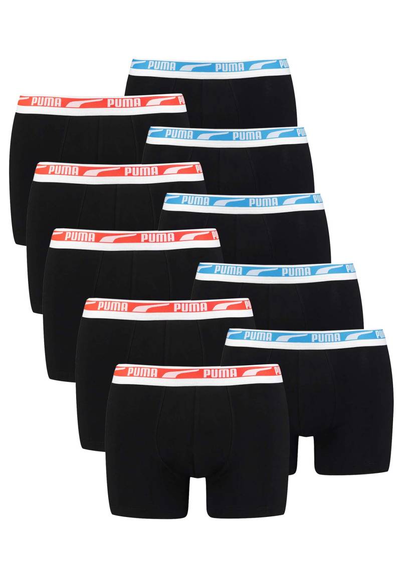 Puma Herren Boxer Boxershorts Men Unterhose Multi Logo Pant Unterwäsche 10er Pac... von Puma