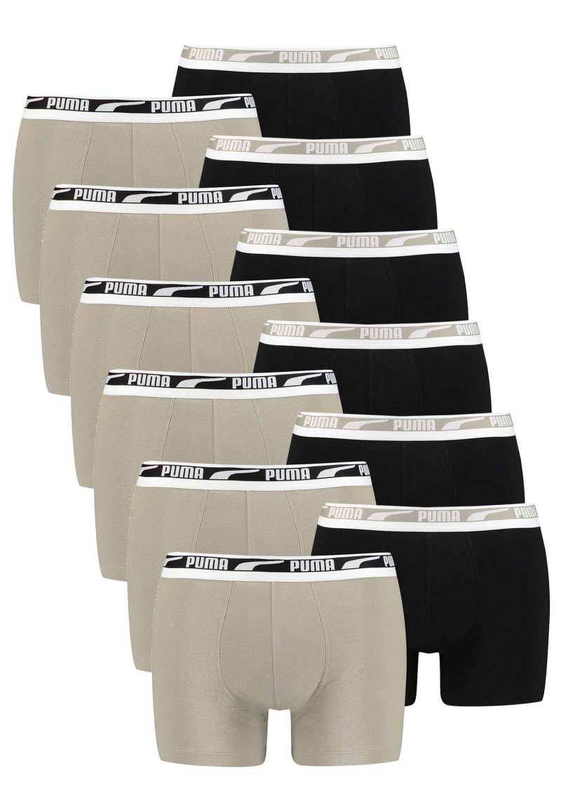 Puma Herren Boxer Boxershorts Men Unterhose Multi Logo Pant Unterwäsche 12er Pac... von Puma