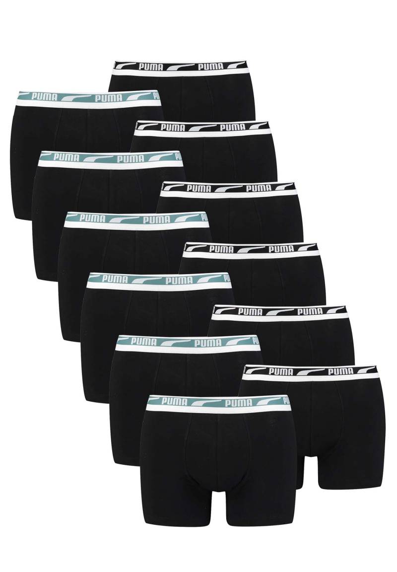 Puma Herren Boxer Boxershorts Men Unterhose Multi Logo Pant Unterwäsche 12er Pac... von Puma