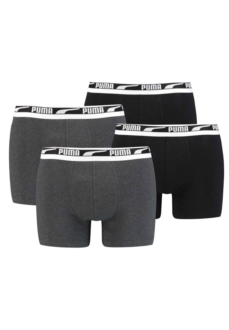 Puma Herren Boxer Boxershorts Men Unterhose Multi Logo Pant Unterwäsche 4er Pack... von Puma