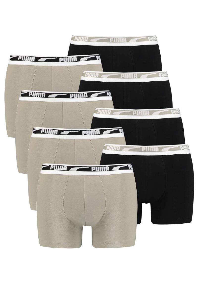 Puma Herren Boxer Boxershorts Men Unterhose Multi Logo Pant Unterwäsche 8er Pack... von Puma