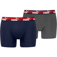 Puma Herren Boxershort ELEMENTS MEN BOLD LOGO BOXERS 2er Pack von Puma