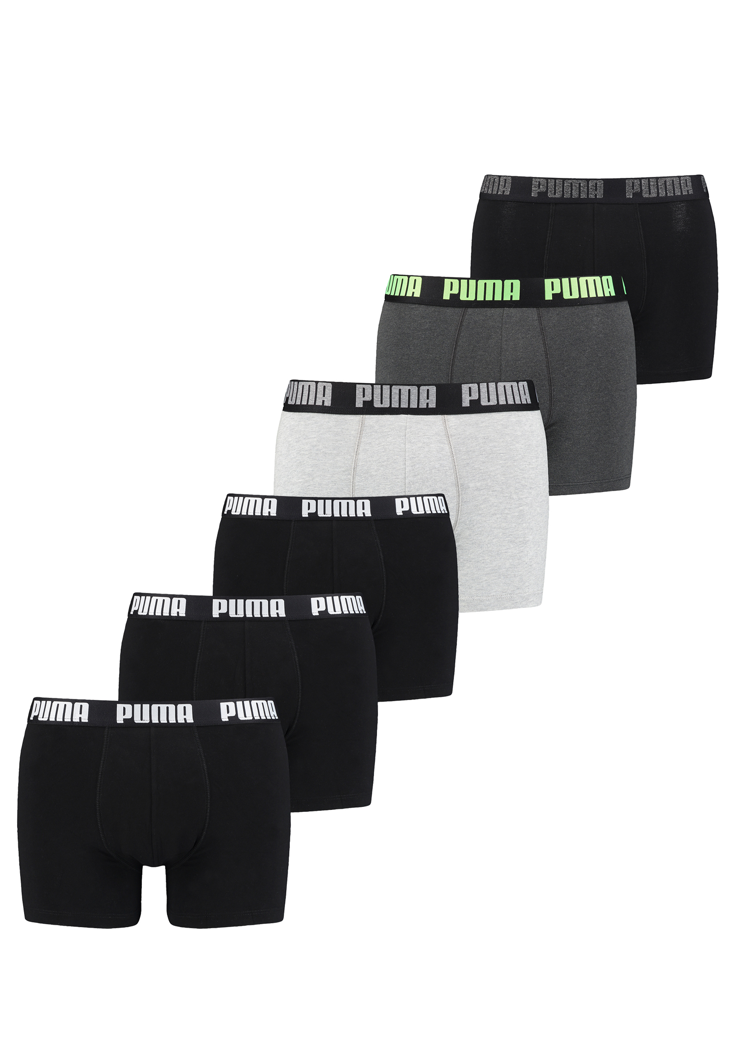 Puma Herren Cat Boxer Shorts Everyday Unterhose Pant Unterwäsche 6 er Pack Puma Herren Cat Boxer Shorts Everyday Unterhose Pant Unterwäsche 6 er Pack von Puma
