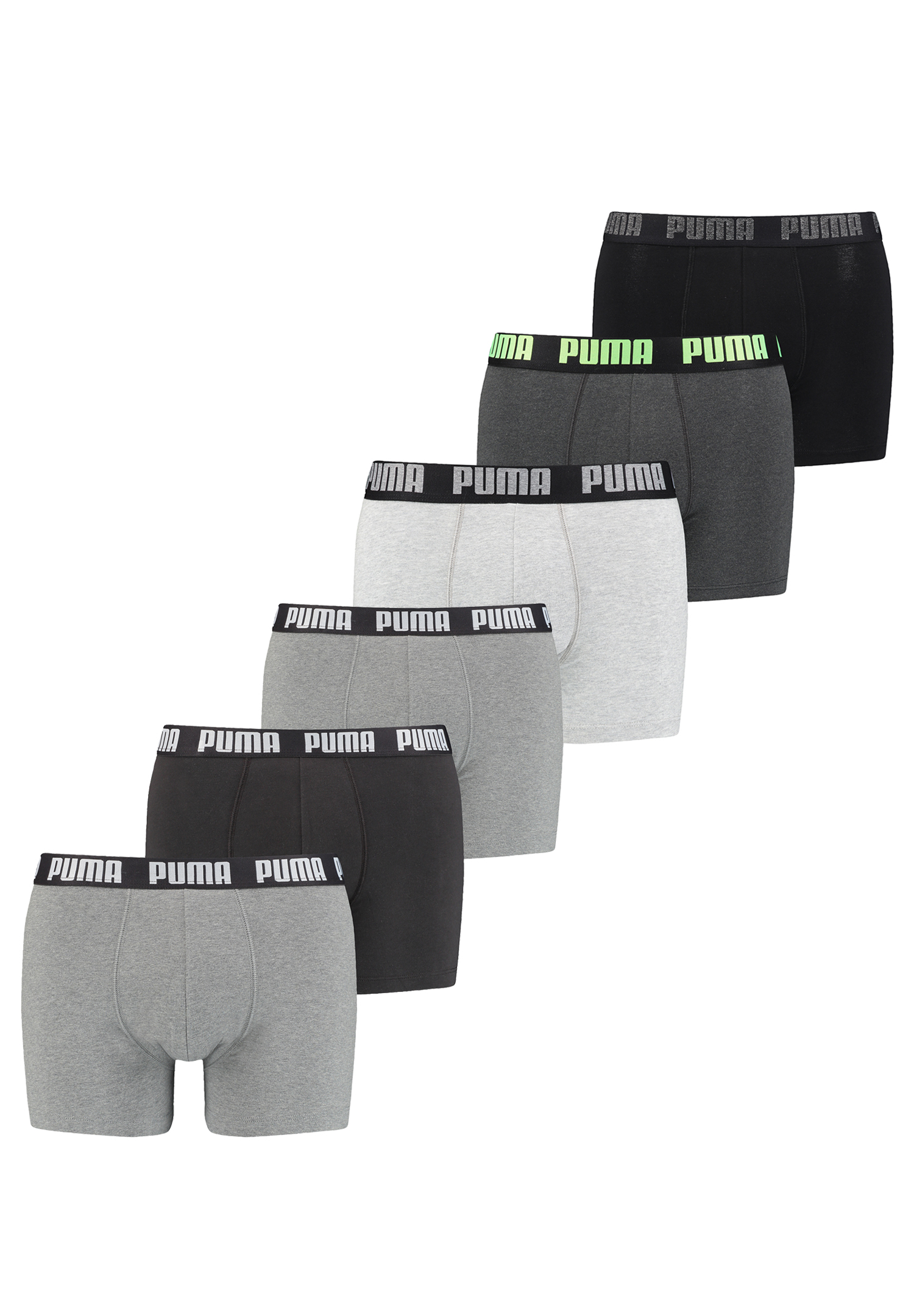 Puma Herren Cat Boxer Shorts Everyday Unterhose Pant Unterwäsche 6 er Pack Puma Herren Cat Boxer Shorts Everyday Unterhose Pant Unterwäsche 6 er Pack von Puma