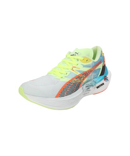 Puma Herren Deviate Nitro™ 3 MS Laufschuh, Nitro Blue-Fizzy Apple, 44.5 EU von Puma