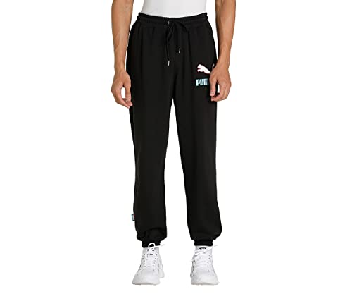 Puma Herren Fandom Sweatpants Tr Jogginghose, schwarz, L von PUMA