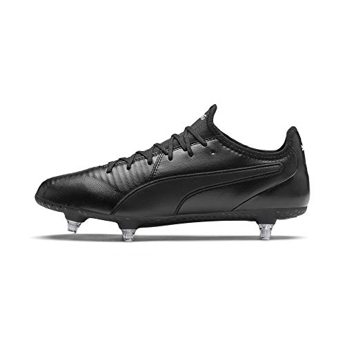 PUMA Herren King Pro SG Fußballschuhe, Black White, 40 EU von PUMA