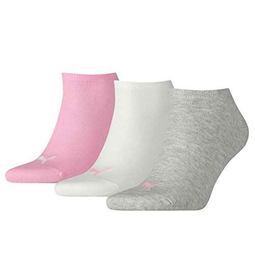 PUMA Herren Sneaker Trainer Plain Socken, Prism Pink, 39-42 EU von PUMA