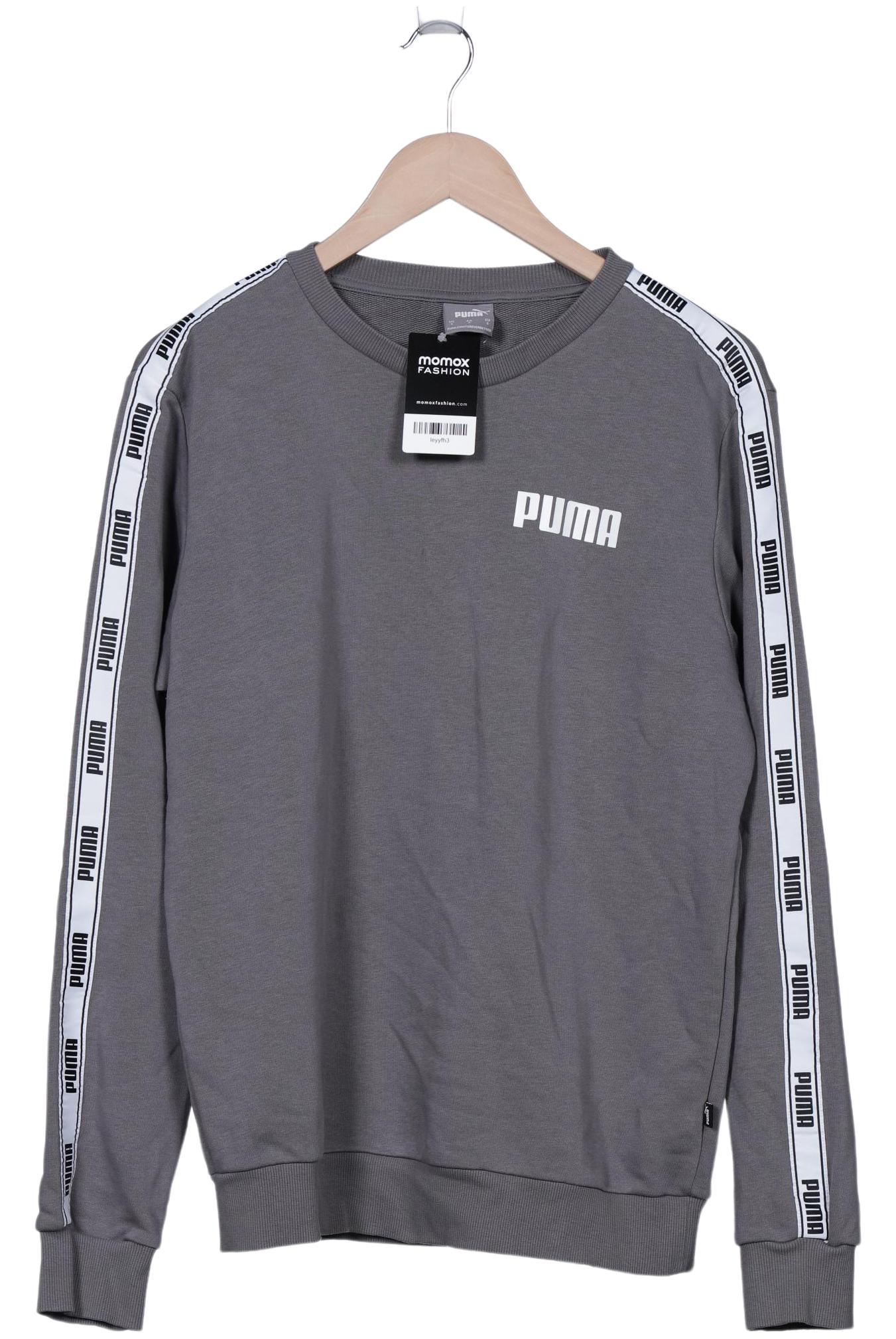 Puma Herren Sweatshirt, grau, Gr. 46 von Puma