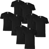 Puma Herren T-Shirt Basic V-Neck Regular Fit 4er 6er 8er Multipack von Puma