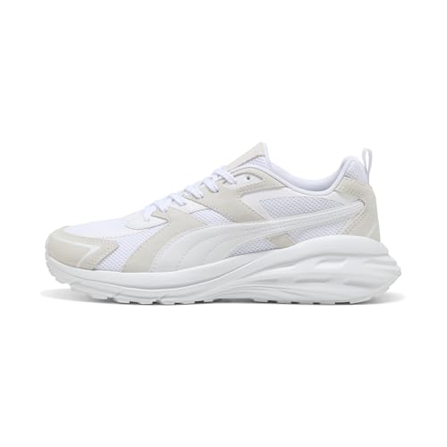 Puma Hypnotic LS_ Puma White-Puma White-Alpin Unisex-Erwachsene Schuhe, Puma Weiß (White Puma White Alpine Snow), 45 EU von Puma
