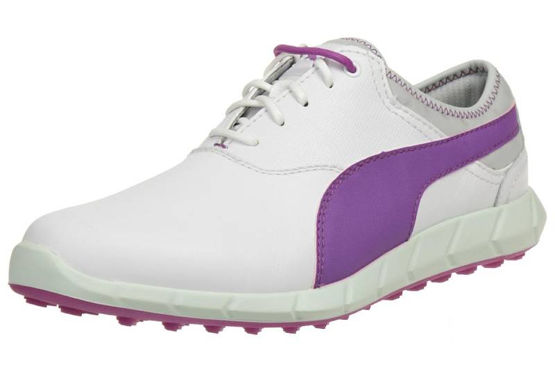 Puma Ignite Golf Spikeless Damen Golfschuhe Golf Leder weiß 189109 02 von Puma