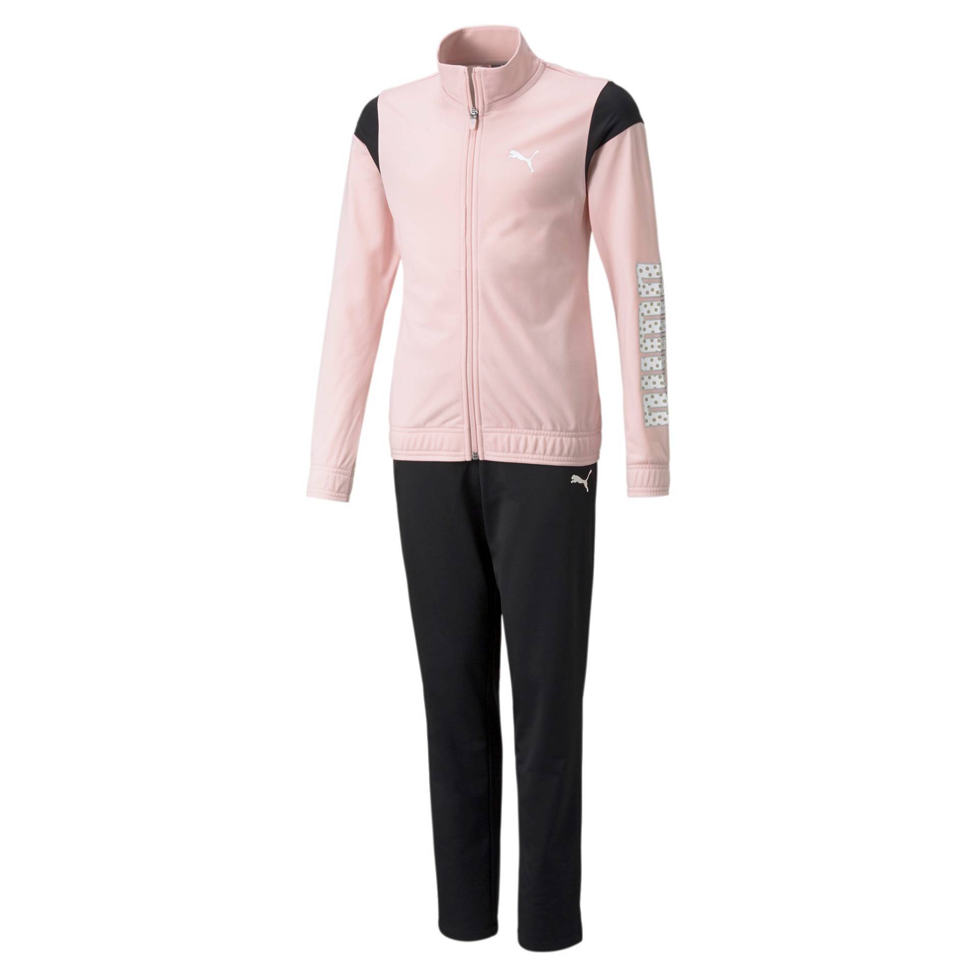 Puma Kinder TRICOT SUIT OP GT Trainingsanzug Sportanzug 589382 Rosa von Puma