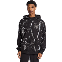 Puma La France Herren Kapuzenpullover - Schwarz - Größe S - Baumwoll-Fleece von Puma