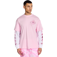 Puma Lafrance Herren T-Shirts - Rosa - Größe S - Baumwoll-Jersey von Puma