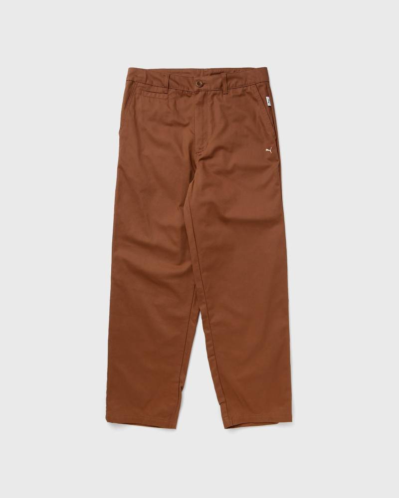 Puma MMQ Chino Pants men Casual Pants brown in Größe:L Puma MMQ Chino Pants men Casual Pants brown in Größe:L von Puma