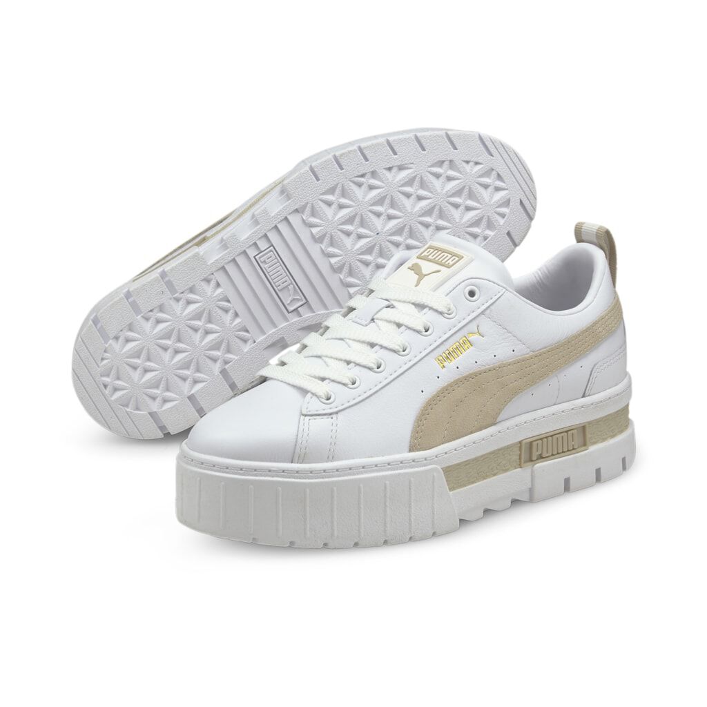 Puma Mayze Lth Wns Sneaker weiß in EU39 von Puma