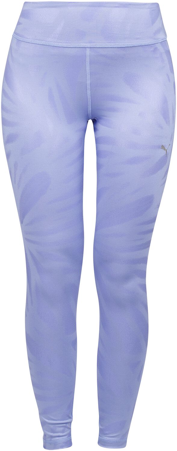 Puma Nova Shine High Waist 7/8 Tight Leggings violett in L von Puma