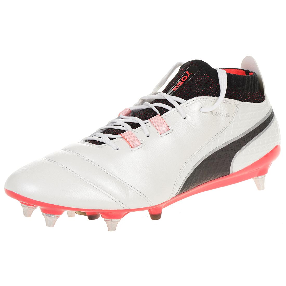 Puma ONE 17.1 Mx SG Herren Fußballschuh Leder weiss 104058 01 von Puma