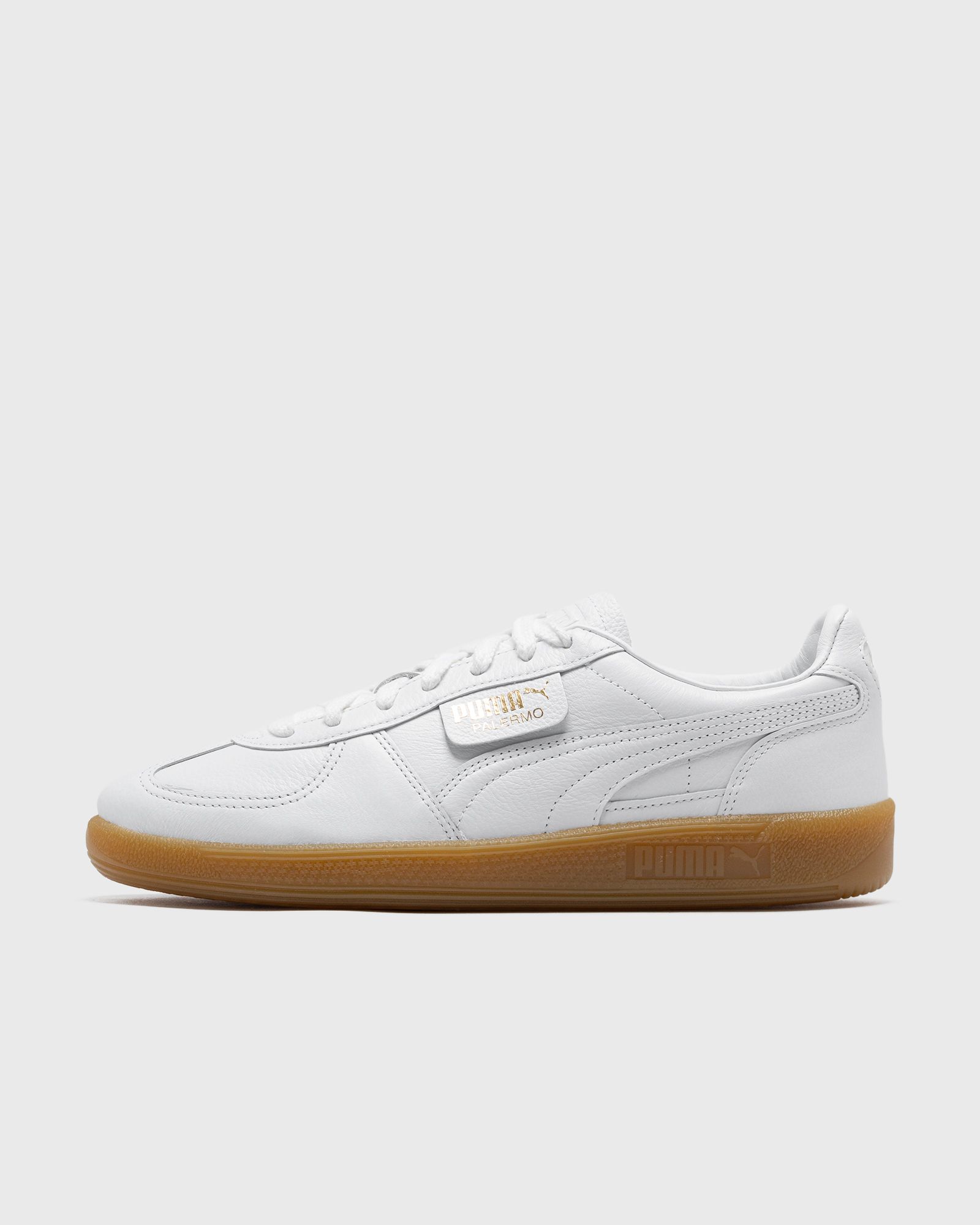 Puma Palermo Premium men Lowtop beige in Größe:42,5 von Puma