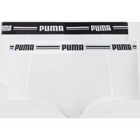 Puma Panty mit Stretch-Anteil im 2er-Pack in Weiss, Größe L von Puma