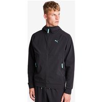 Puma Pumatech Herren Kapuzenpullover - Schwarz - Größe S - Poly Woven von Puma