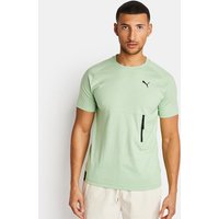 Puma Pumatech Herren T-Shirts - Grün - Größe S - Baumwoll-Jersey von Puma
