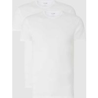 PUMA Regular Fit T-Shirt aus Baumwolle im 2er-Pack in Weiss, Größe XL von Puma
