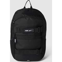 Puma Rucksack mit Label-Details Modell 'Deck' in Black, Größe One Size von Puma