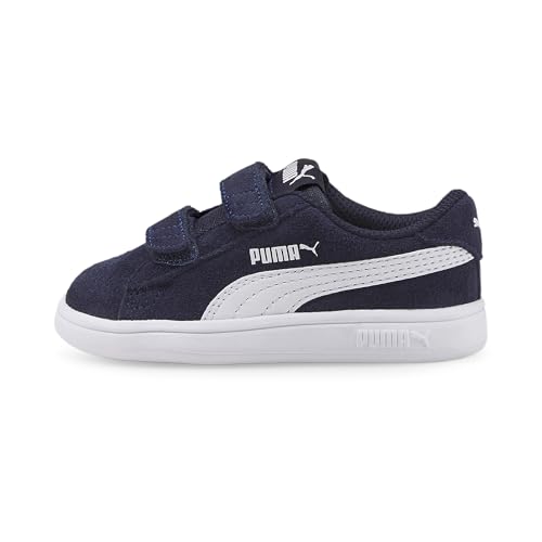 PUMA Unisex Kinder Puma Smash V2 Sd V Inf Sneaker, Blau Peacoat Puma White, 27 EU von PUMA