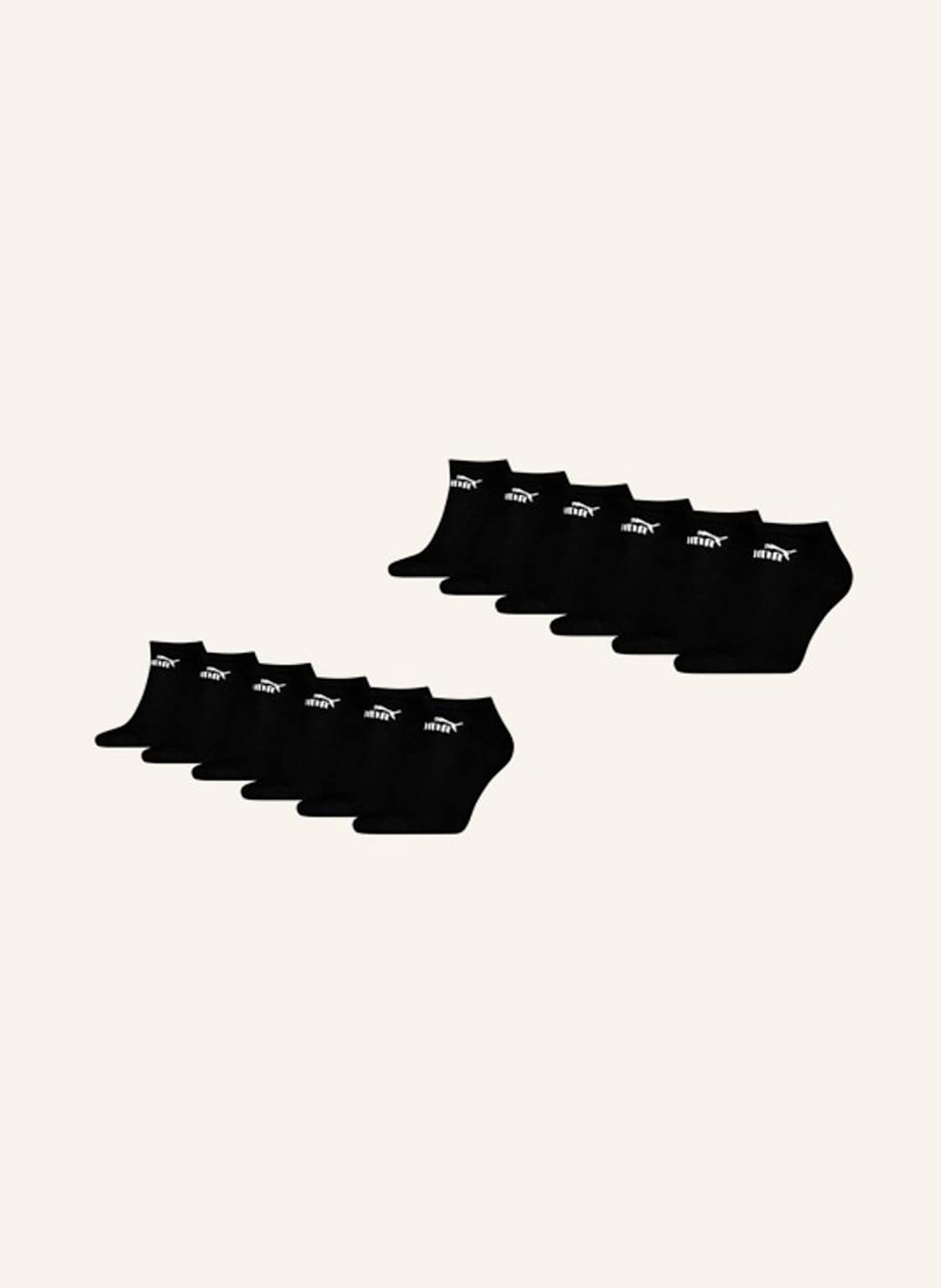 Puma 12er-Pack Socken Elements Sneakers schwarz von Puma