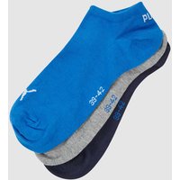 Puma Socken mit elastischem Bündchen im 3er-Pack in Royal, Größe 39/42 von Puma