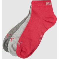 Puma Socken im 3er-Pack in Pink, Größe 35/38 von Puma