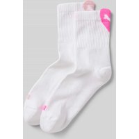 Puma Socken mit Label-Detail im 2er-Pack in Pink, Größe 39/42 von Puma