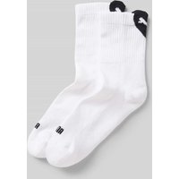 Puma Socken mit Label-Detail im 2er-Pack in Weiss, Größe 39-42 von Puma