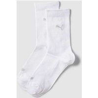 PUMA Socken mit Label-Details im 2er-Pack in Weiss, Größe 39-42 von Puma