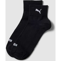 Puma Socken mit Logo-Print im 2er-Pack in Black, Größe 35-38 von Puma