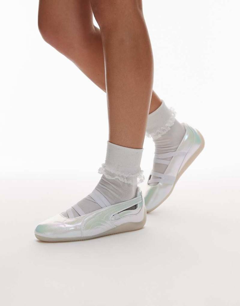 Puma - Speedcat - Ballerinas in Perlmutt-Weiß von Puma