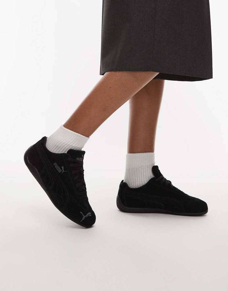 Puma - Speedcat - Sneaker in Triple Black-Schwarz von Puma