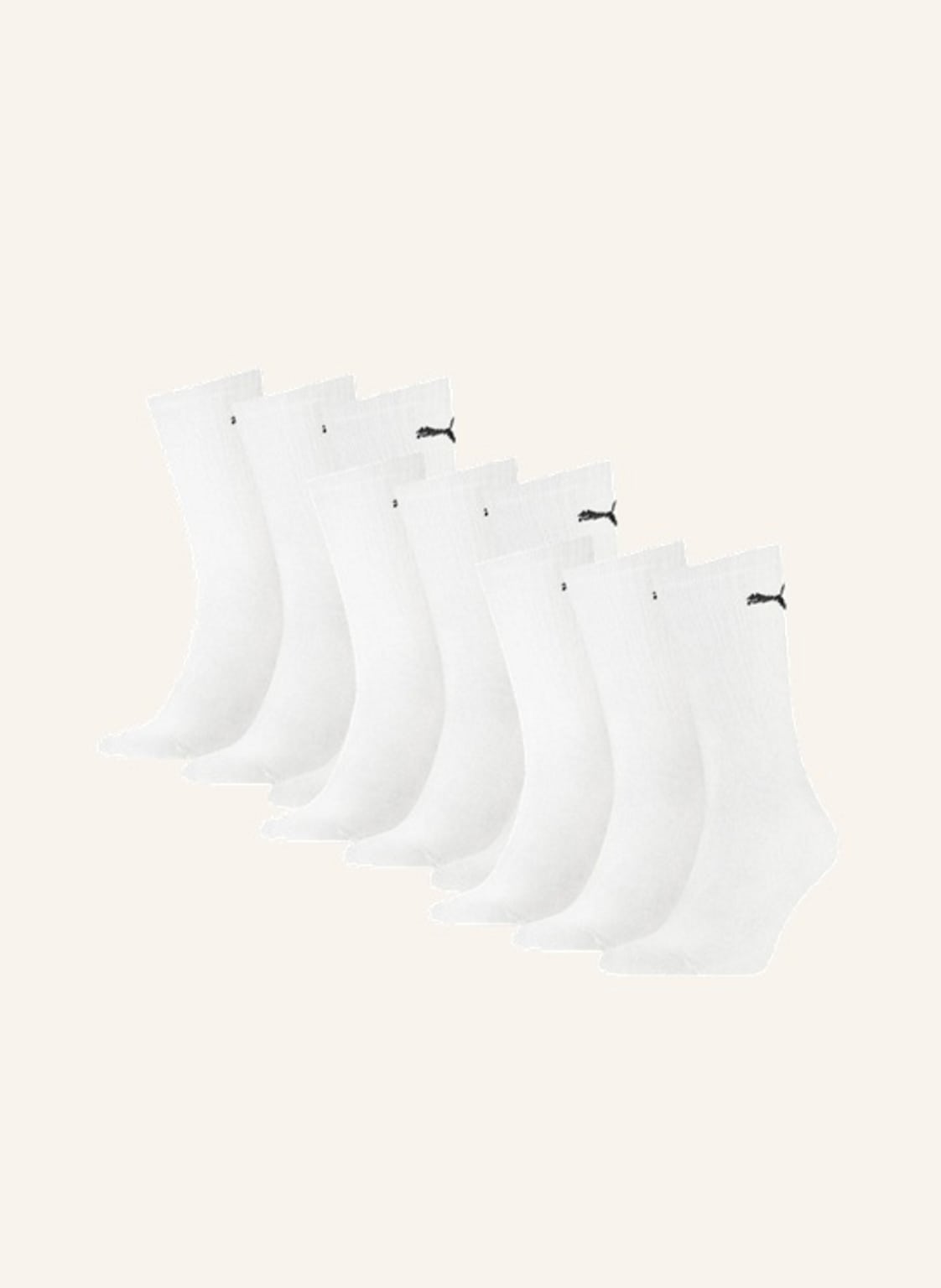Puma 9er-Pack Sportsocken Regular Crew weiss von Puma