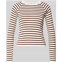 Mango Strickpullover mit Rundhalsausschnitt in Offwhite, Größe XL von Mango
