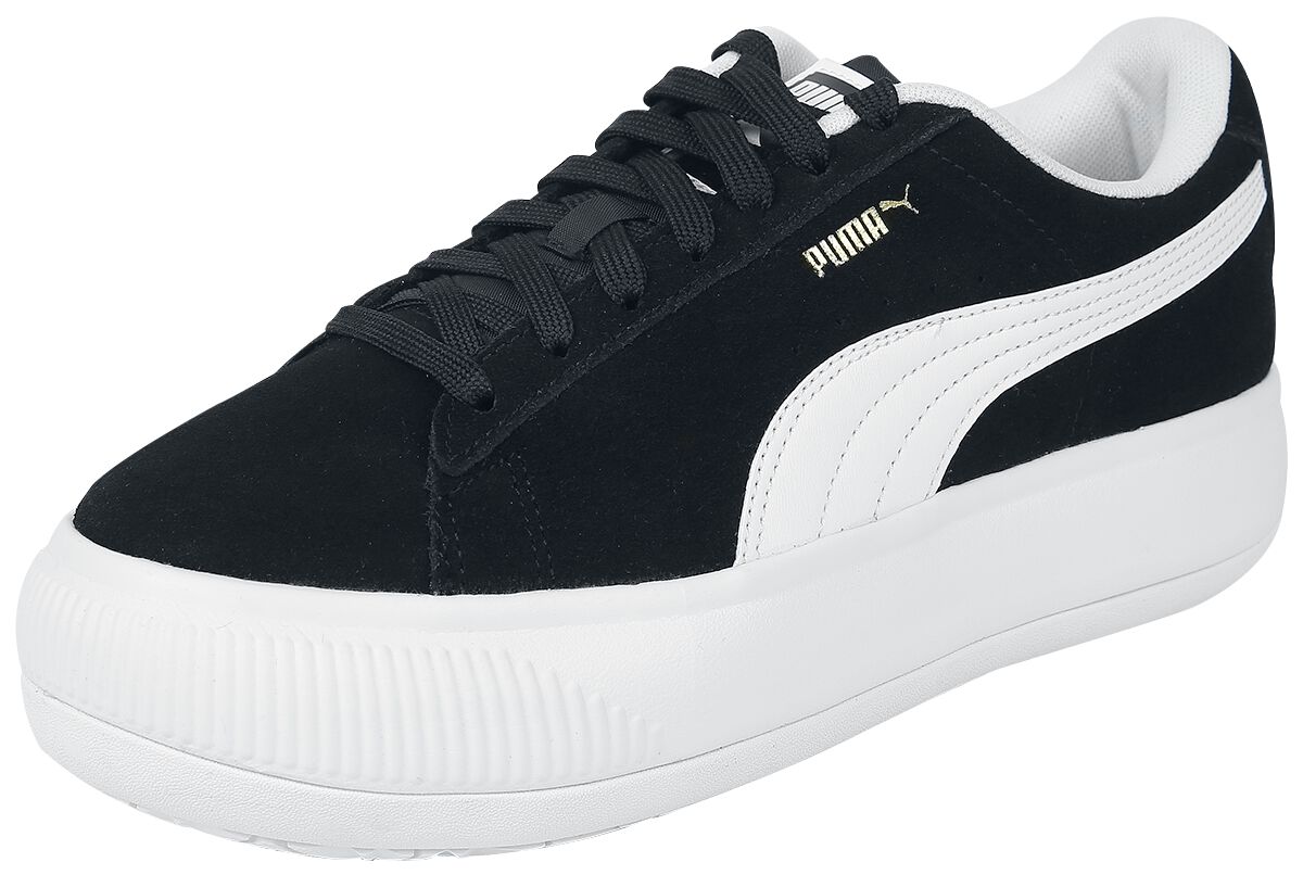 Puma Suede Mayu Sneaker schwarz weiß in EU38 von Puma