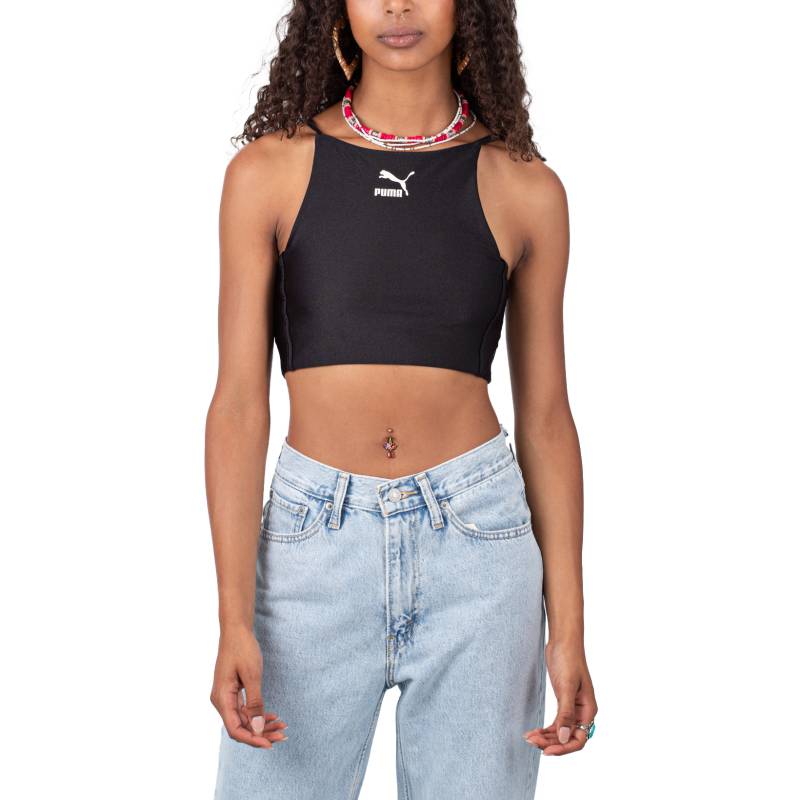 Puma T7 Shiny Crop Top von Puma