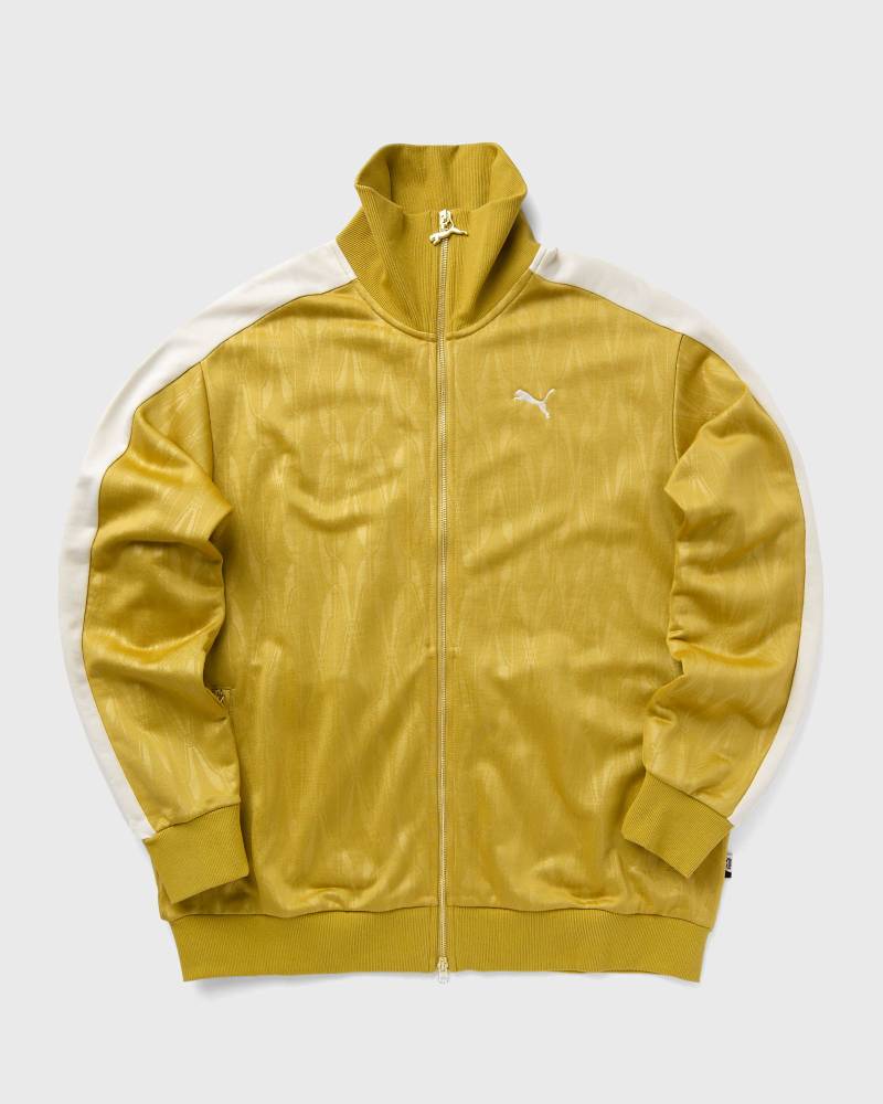 Puma The Never Worn IV T7 Track Jacket men Track Jackets yellow in Größe:M von Puma